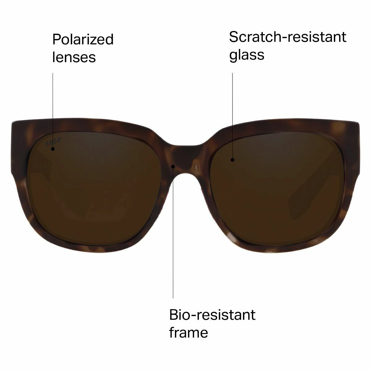 Costa Waterwoman 580G Polarized Sunglasses Women's 7 Costa Waterwoman 580G Polarized Sunglasses Women's - Image 5