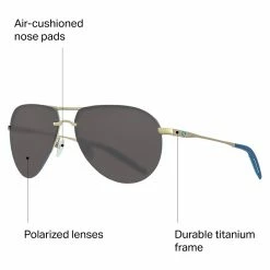 Costa Helo 580P Polarized Sunglasses -Costa Outlet Store MATCHABLU D3