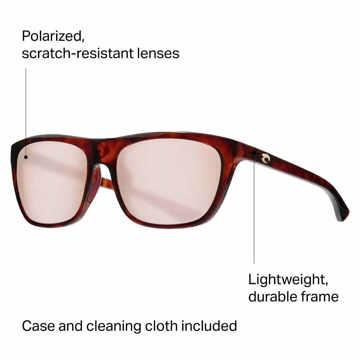 Costa Cheeca 580G Polarized Sunglasses Women's 4 Costa Cheeca 580G Polarized Sunglasses Women's - Image 2